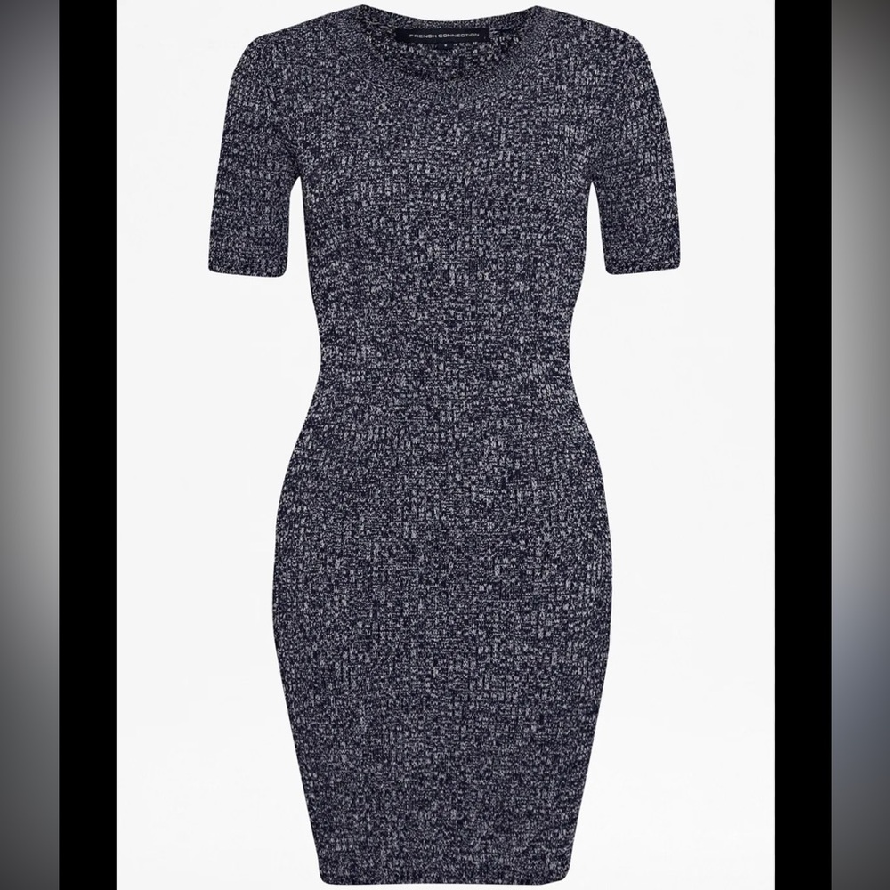 Short sleeve stretch dress